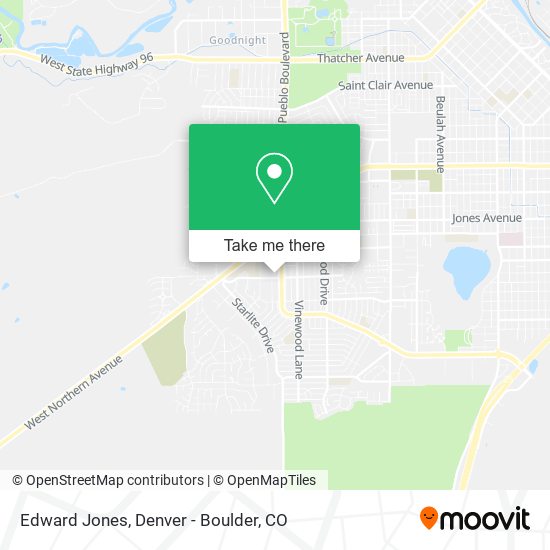 Edward Jones map