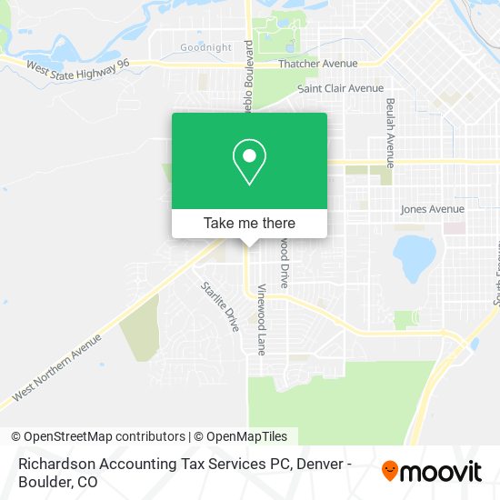 Mapa de Richardson Accounting Tax Services PC