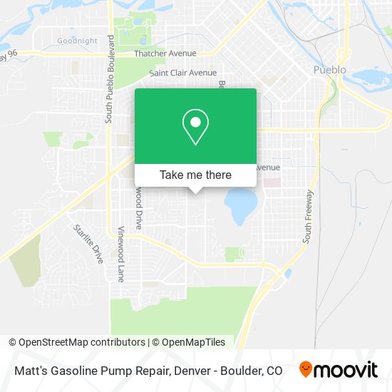 Mapa de Matt's Gasoline Pump Repair
