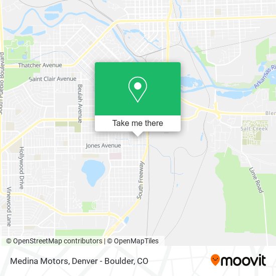 Medina Motors map