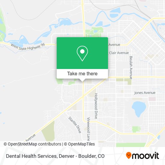 Dental Health Services map