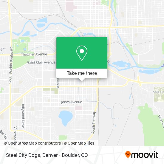 Steel City Dogs map