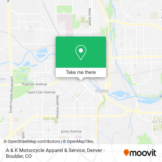 A & K Motorcycle Apparel & Service map