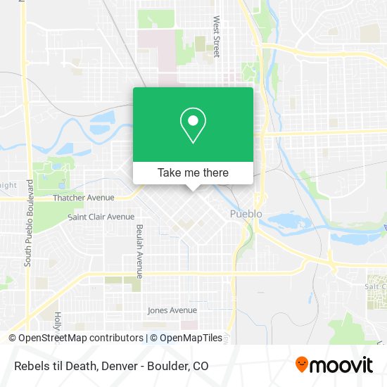 Rebels til Death map