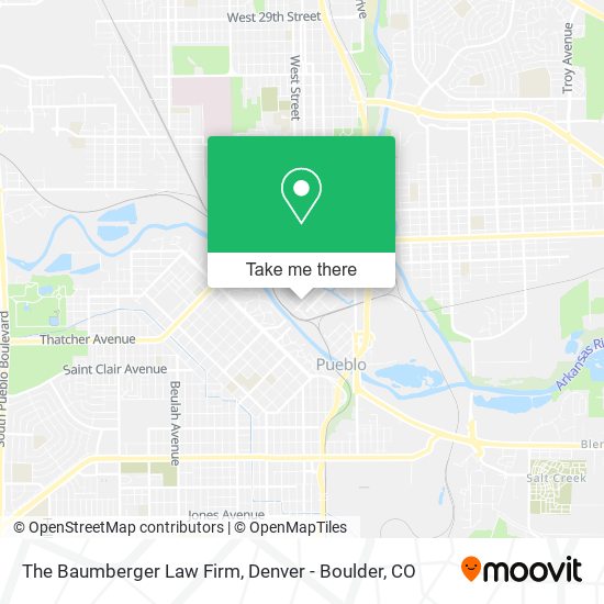 Mapa de The Baumberger Law Firm