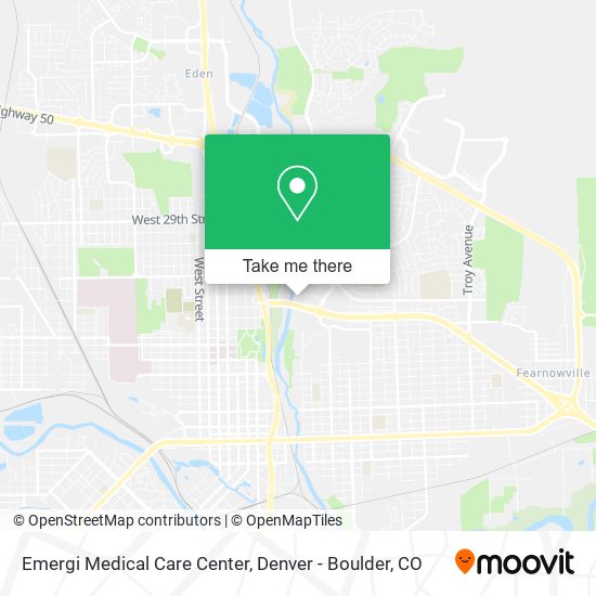 Emergi Medical Care Center map