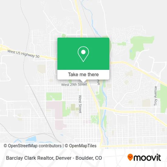 Barclay Clark Realtor map