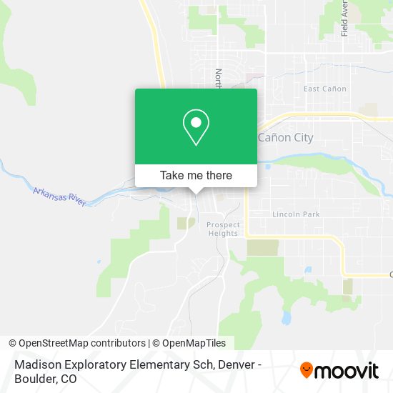 Mapa de Madison Exploratory Elementary Sch