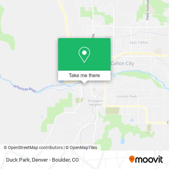 Mapa de Duck Park