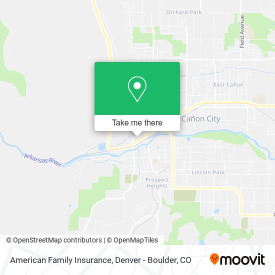 American Family Insurance map