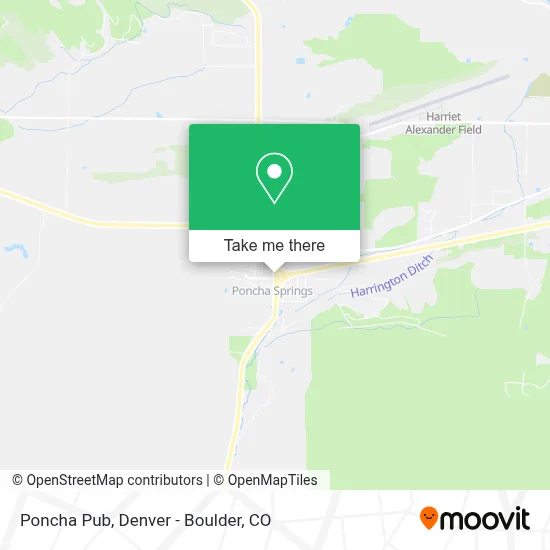 Poncha Pub map