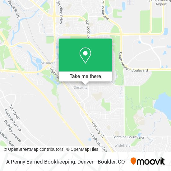 A Penny Earned Bookkeeping map