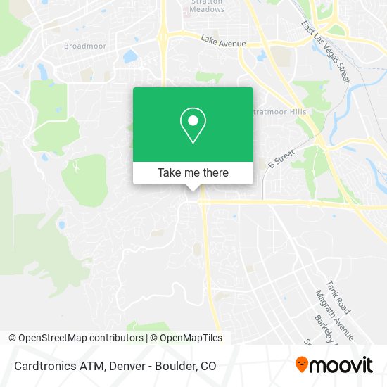 Mapa de Cardtronics ATM