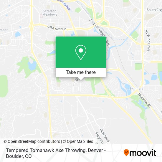 Mapa de Tempered Tomahawk Axe Throwing