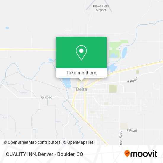 Mapa de QUALITY INN