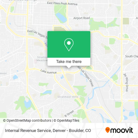 Internal Revenue Service map