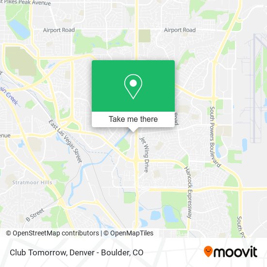 Club Tomorrow map