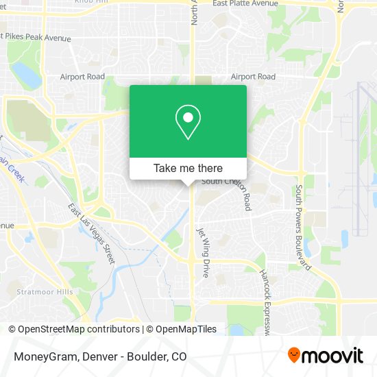 MoneyGram map