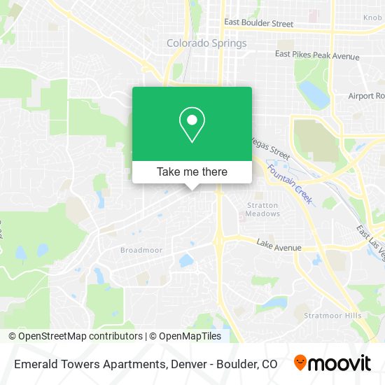 Emerald Towers Apartments map