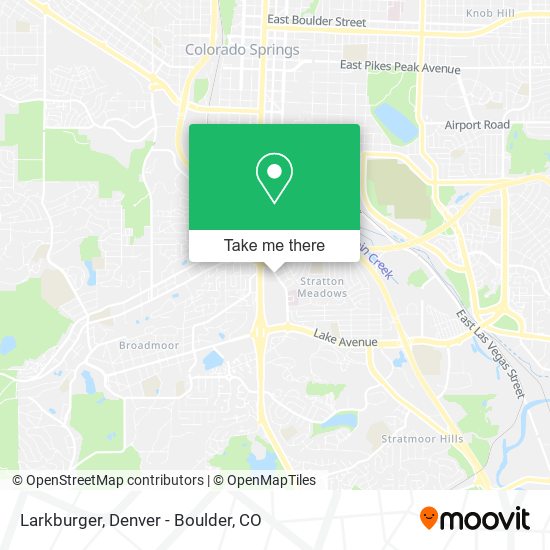 Larkburger map