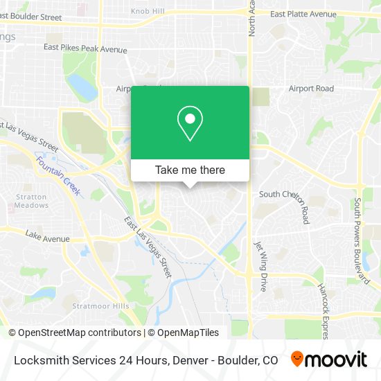 Locksmith Services 24 Hours map