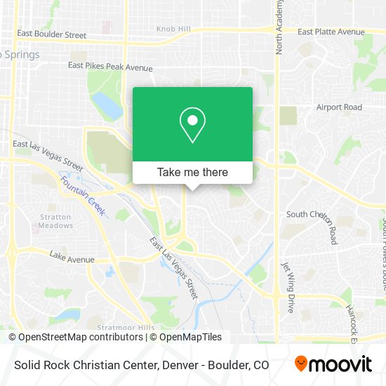 Solid Rock Christian Center map