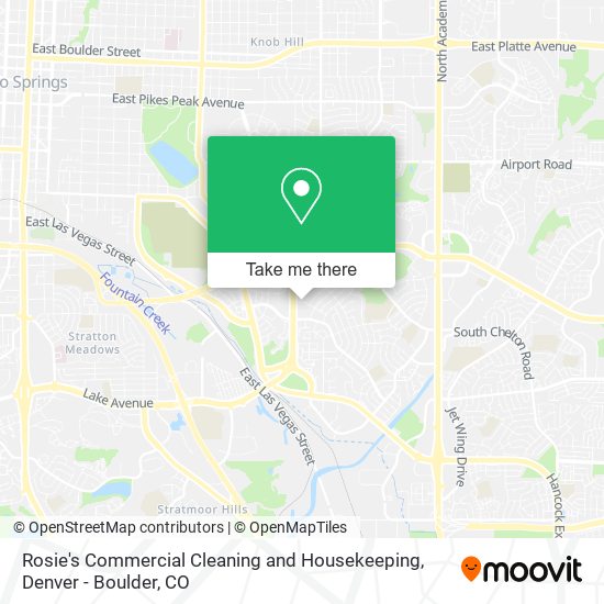 Mapa de Rosie's Commercial Cleaning and Housekeeping