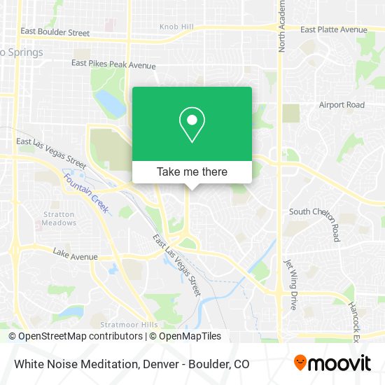 Mapa de White Noise Meditation