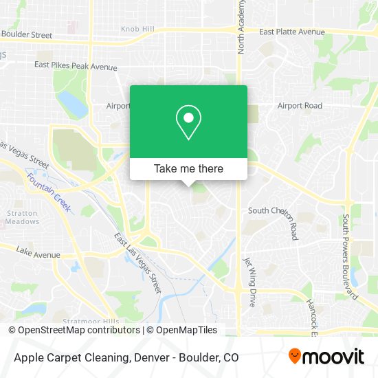 Apple Carpet Cleaning map