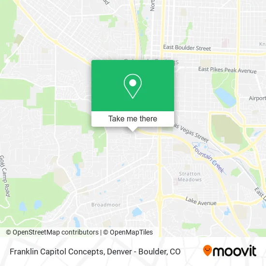 Franklin Capitol Concepts map