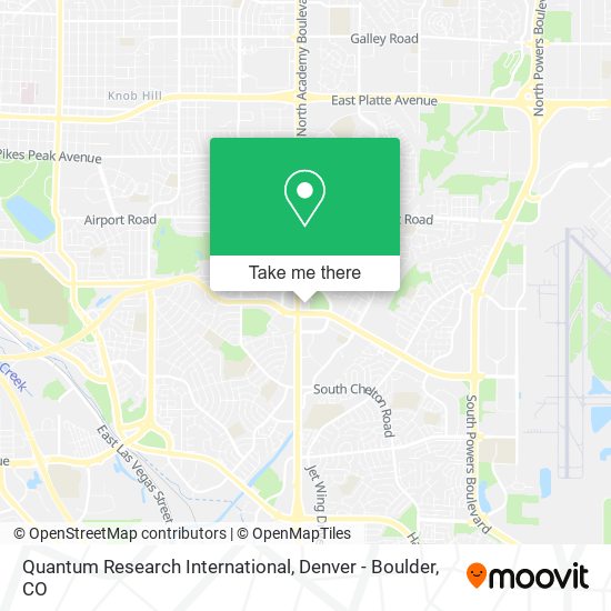 Mapa de Quantum Research International