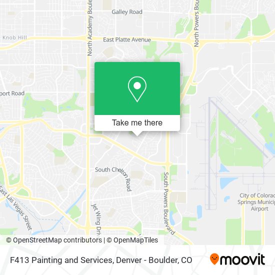 F413 Painting and Services map
