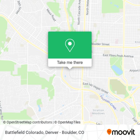 Battlefield Colorado map