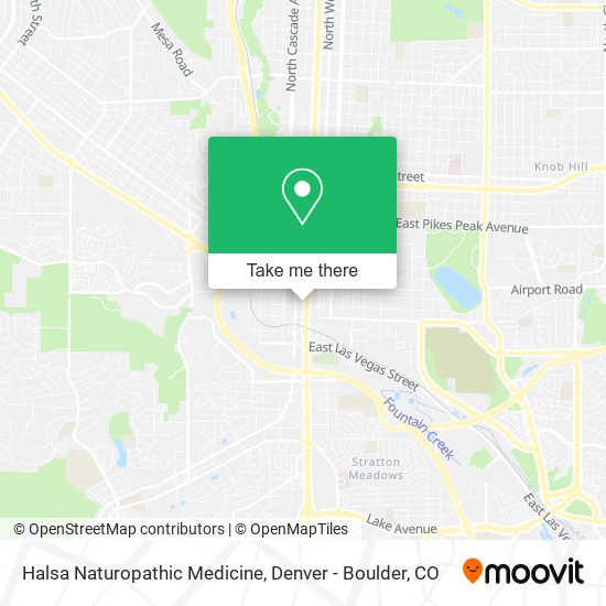 Halsa Naturopathic Medicine map