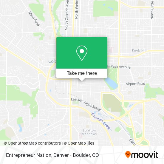 Mapa de Entrepreneur Nation