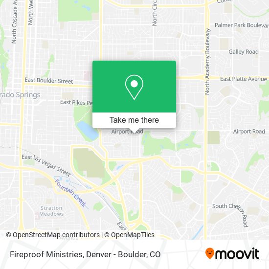 Mapa de Fireproof Ministries