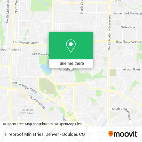 Fireproof Ministries map