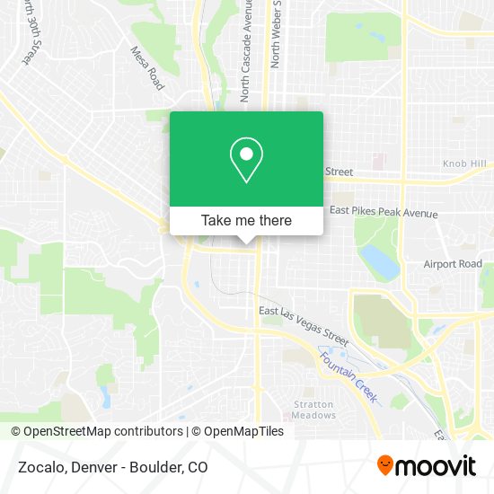 Mapa de Zocalo