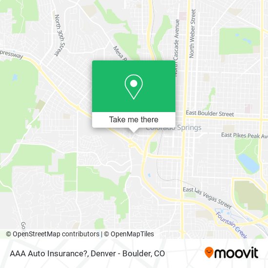 AAA Auto Insurance? map