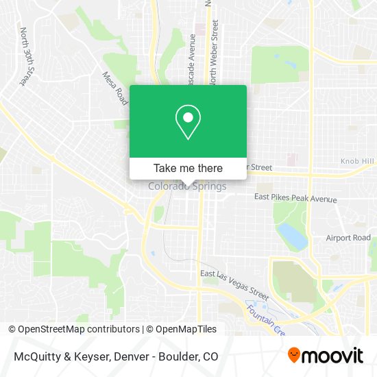 McQuitty & Keyser map