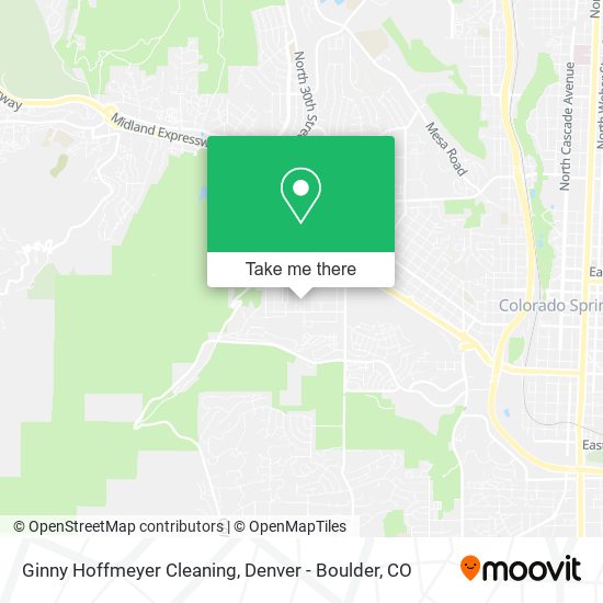Ginny Hoffmeyer Cleaning map
