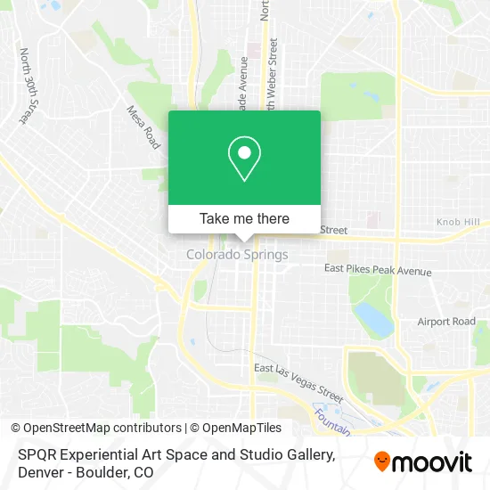 SPQR Experiential Art Space and Studio Gallery map