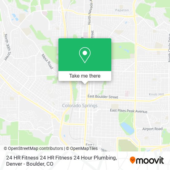 24 HR Fitness 24 HR Fitness 24 Hour Plumbing map
