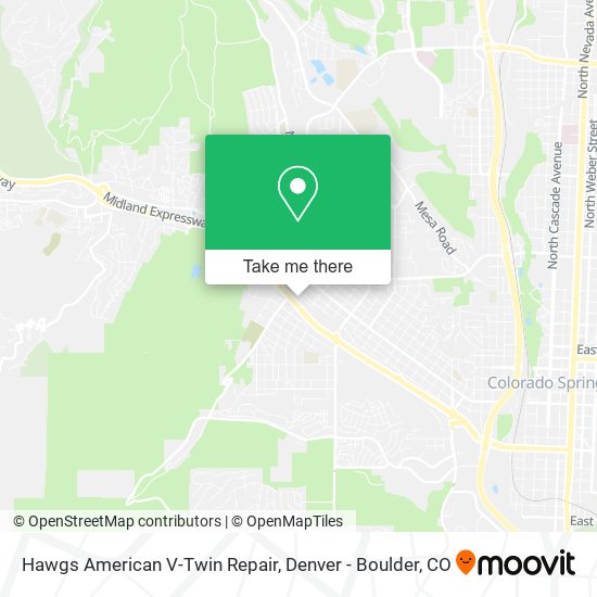 Hawgs American V-Twin Repair map