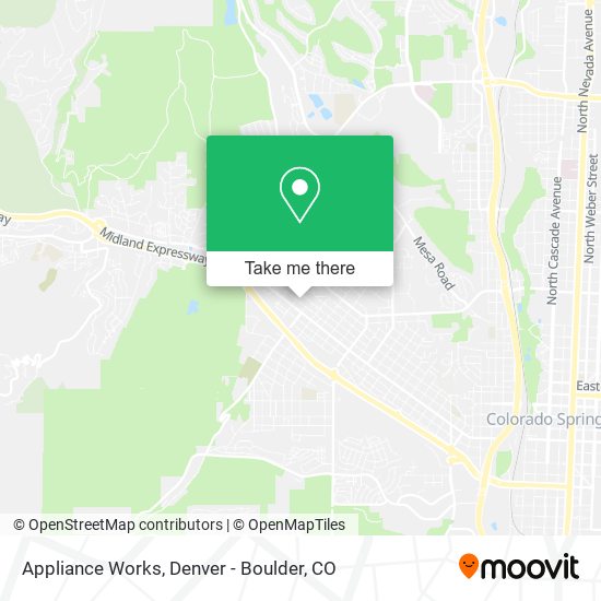 Mapa de Appliance Works