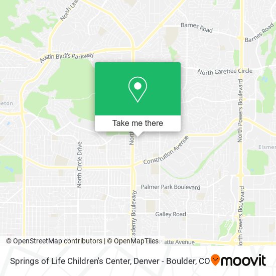 Springs of Life Children's Center map