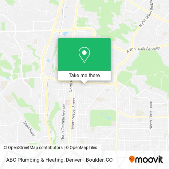 ABC Plumbing & Heating map