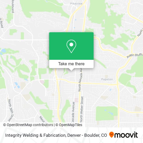 Integrity Welding & Fabrication map