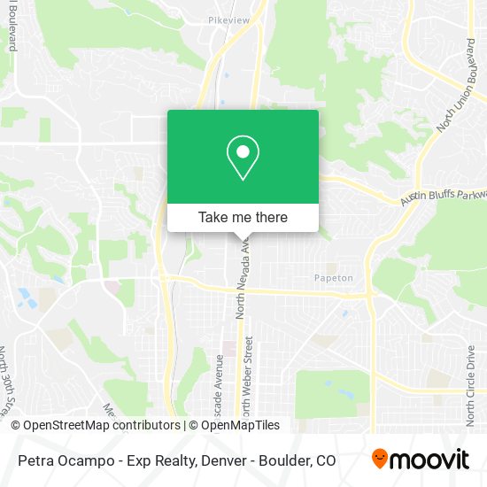 Petra Ocampo - Exp Realty map