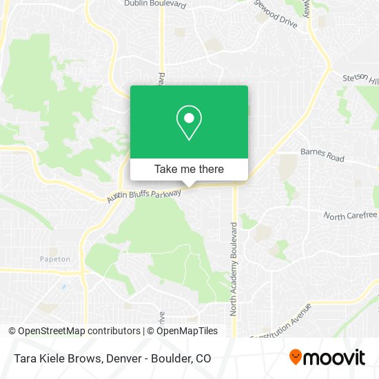 Mapa de Tara Kiele Brows